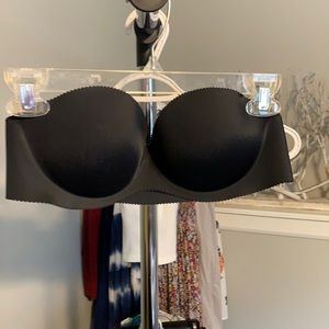 Schein Strapless Bra Black Size Large